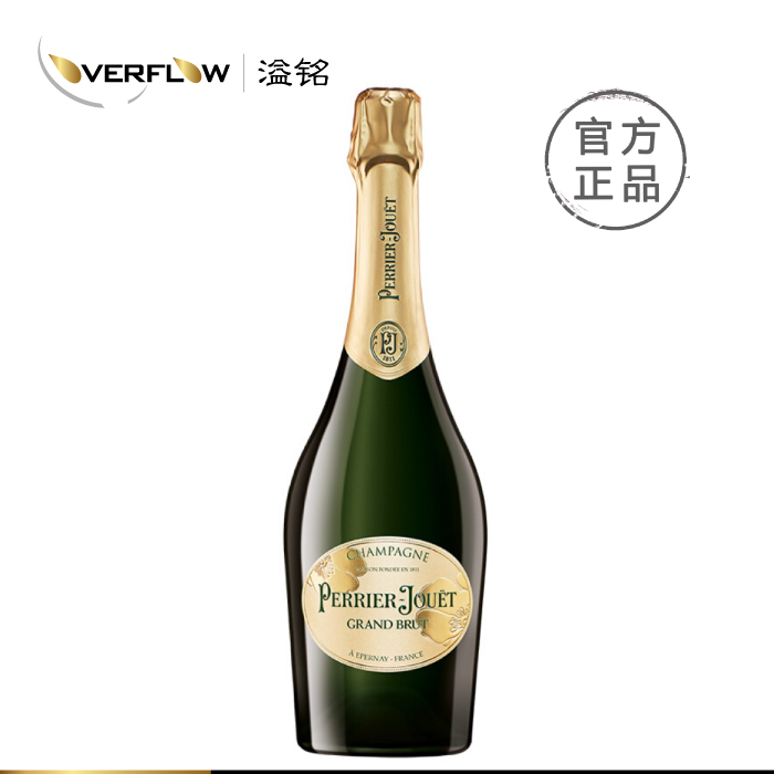 巴黎之花Perrier Jouet法国干型香槟 洋酒原装进口起泡葡萄酒包邮