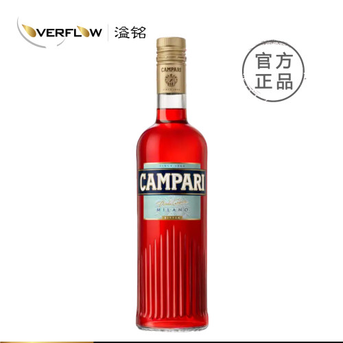 Campari金巴利利口酒750ml意大利开胃苦艾酒力娇酒洋酒进口行货