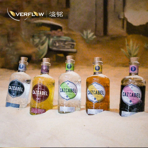 卡萨龙金龙舌兰酒金标银标咖啡CAZCABEL墨西哥进口调酒鸡尾酒