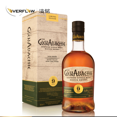 Glenallachie格兰纳里奇9年葡萄牙杜罗河谷红酒桶单一麦芽威士忌
