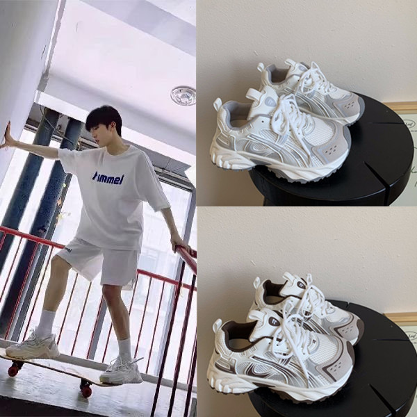 TF家族苏新皓同款老爹鞋女运动休闲厚底增高小白鞋百搭时尚跑步鞋
