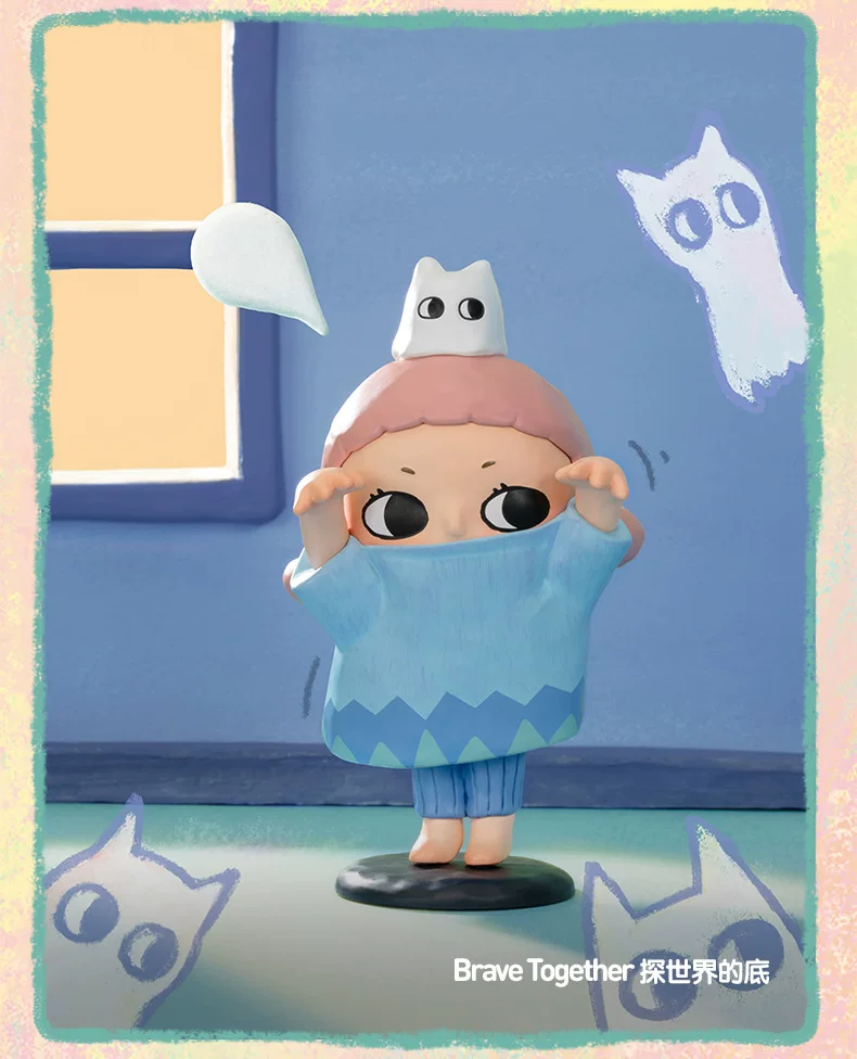 Коллекционная фигурка POP MART Marta Nyota Soft Life Series, слепая коробка, 7×6×4 см, 50 г