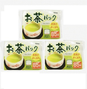 日本进口一次性茶包袋空茶叶包中药煲汤包255枚泡茶过滤包 3包