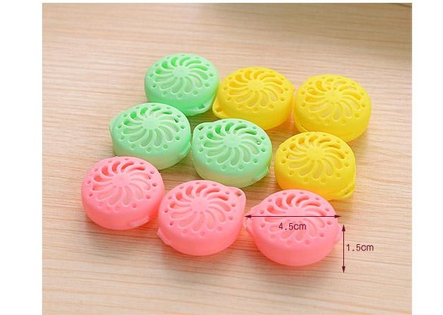 彩色樟脑丸l樟脑球衣柜防虫防蛀防霉香味球驱虫除臭9粒