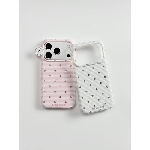 Y2CASE•ins风小众粉白简约ins手机壳17promax保护iphone15女iPhone16pro双层iphone16卡通iPhone17苹果15pro