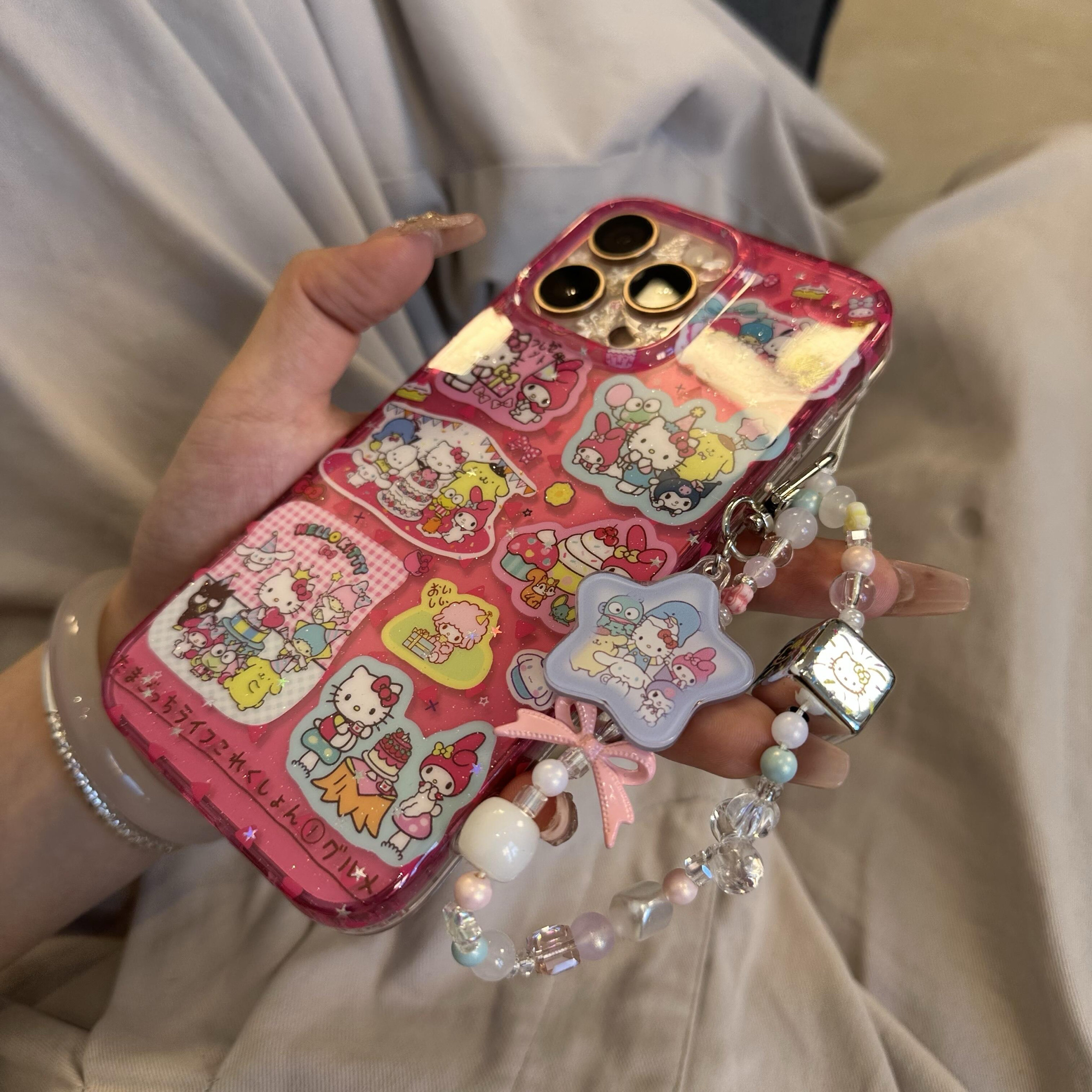 三丽鸥大家族的联谊活动可爱手机壳适用iPhone16pro苹果16/14适用iPhone15防摔15pro韩系16pro软15Promax保护,3C数码配件,手机保护套/壳,淘宝优惠券,粉丝福利购,淘宝优惠卷