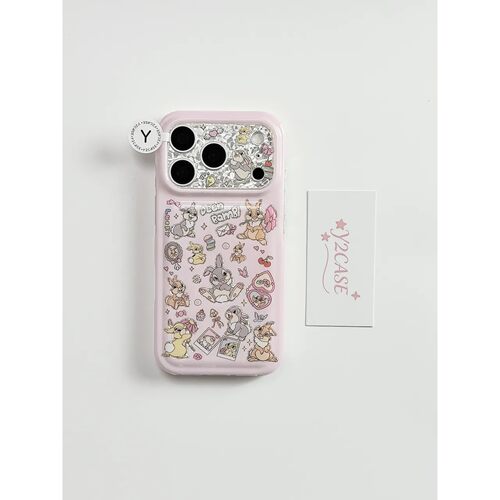 Y2CASE•卡通可爱涂简约ins手机壳17promax保护iphone15女iPhone16pro双层iphone16卡通iPhone17苹果15pro