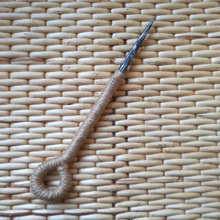 铁匠纯手工锻造百炼钢不锈钢普洱黑茶撬茶刀四棱茶针茶锥包邮