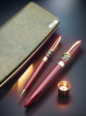 犀飞利钢笔西华Sheaffer潜艇Snorkel上墨14K海军上将Admiral金尖