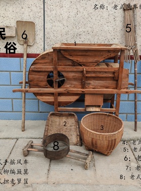 老式风车民俗文化博物馆展示商品