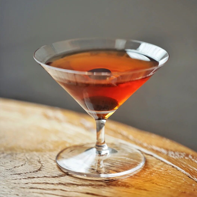 小饮* 水晶日式酒吧调酒矮脚阔口薄款马天尼马提尼杯鸡尾酒杯子