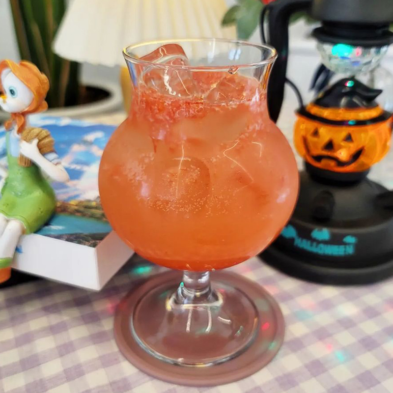 小饮* 酒吧飓风杯 果汁杯水晶玻璃水杯高脚杯特饮杯大肚鸡尾酒杯,餐饮具,鸡尾酒杯,淘宝优惠券,粉丝福利购,淘宝优惠卷