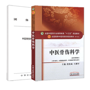套装2本 中医骨伤科学+中医骨伤科临床诊疗指南 黄桂成 王佣军 中医药行业高等教育十三五规划教材 新世纪第四版 中国中医药出版社