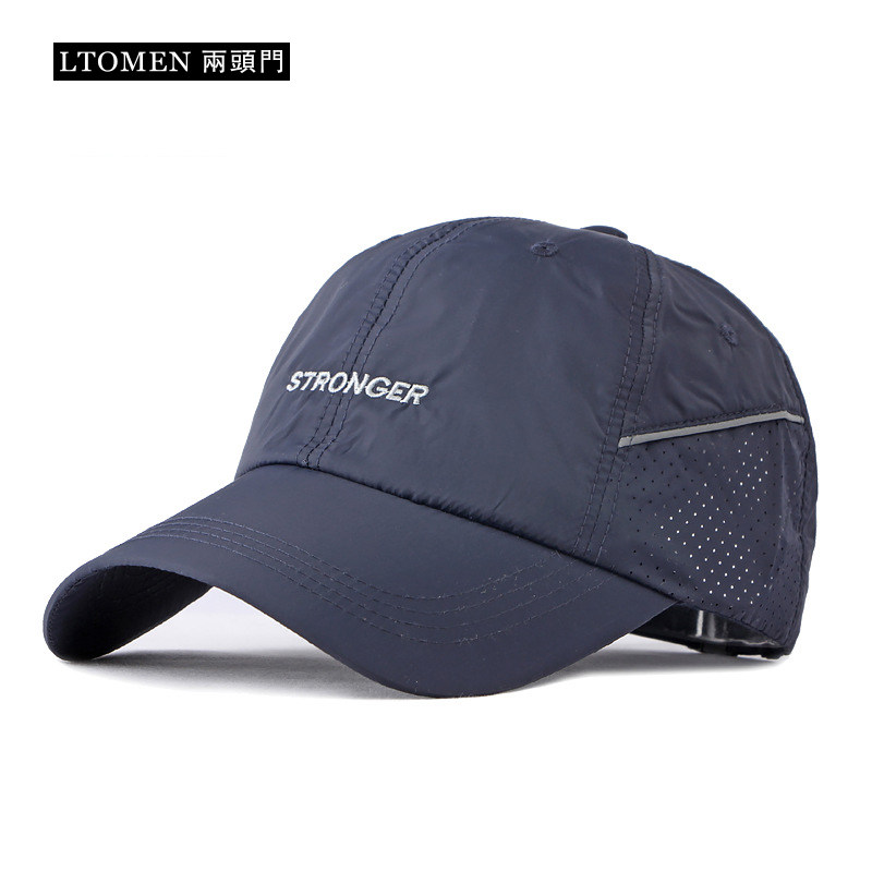 两头门棒球帽运动休闲男女春夏