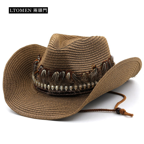 两头门牛仔帽出游休闲男女春夏