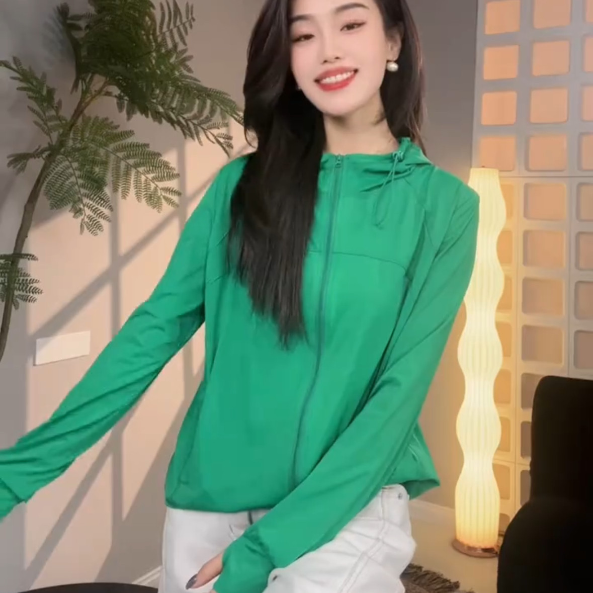 欧货冰丝凉快防晒衣女2025夏季新款速干瑜伽宽松休闲今年漂亮外套