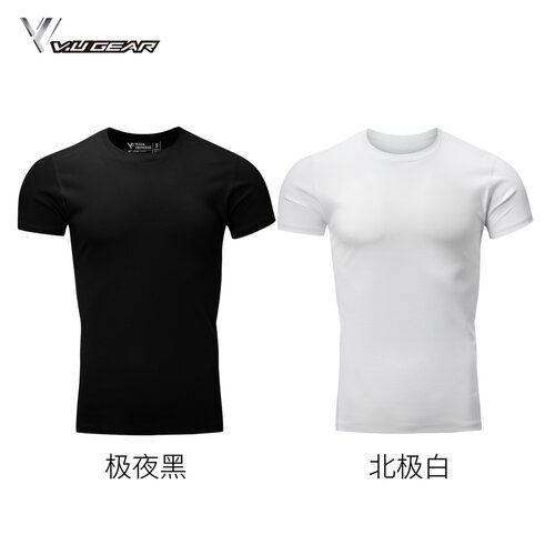 VUGEAR液氨工艺立体剪裁纯棉T恤