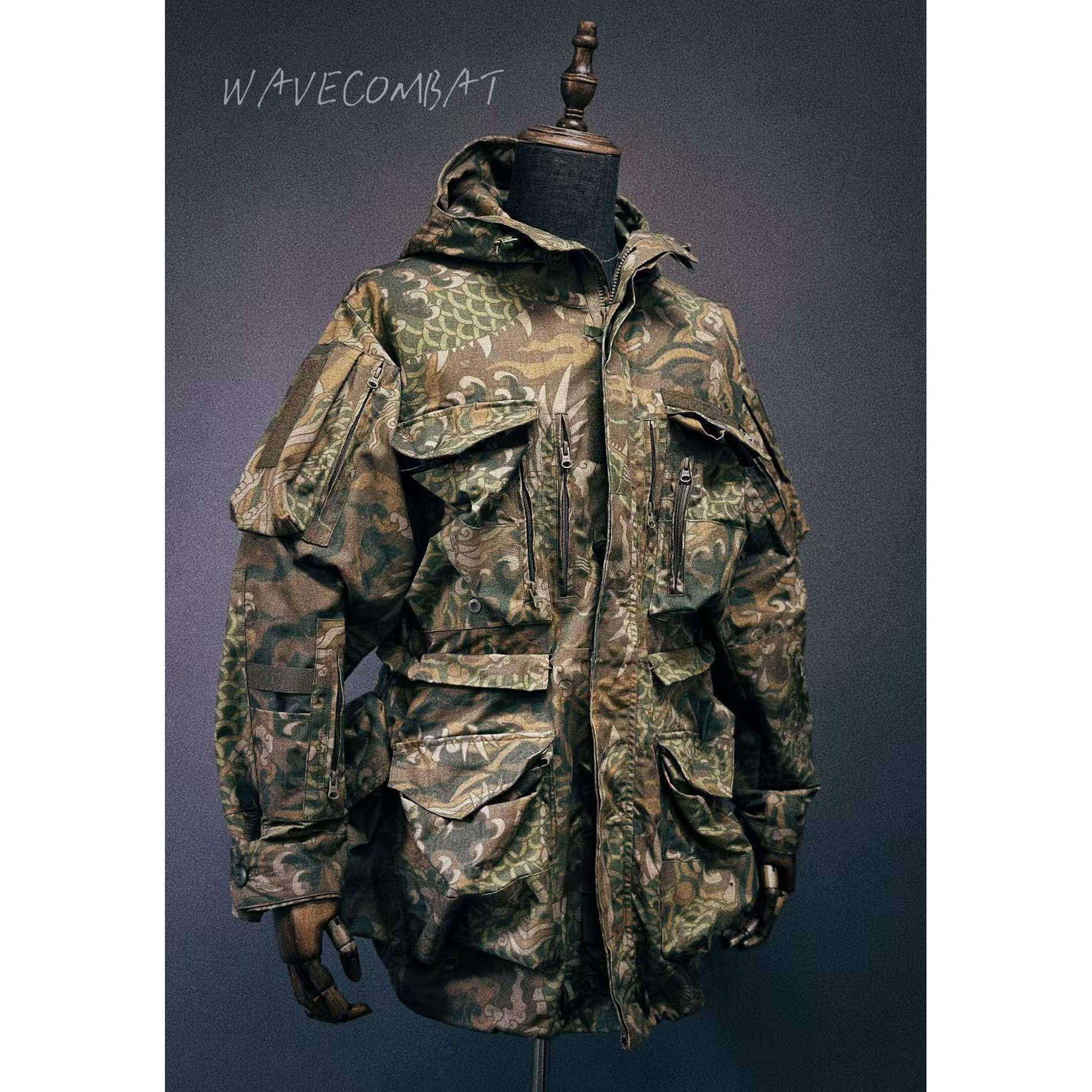 浪潮君物 Loongcam 限量版 KSK Smock 风衣 伞降版 3506荣誉出品