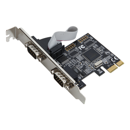 DIEWU PCI-E串口卡 pcie转串口 RS232接口工控扩展卡