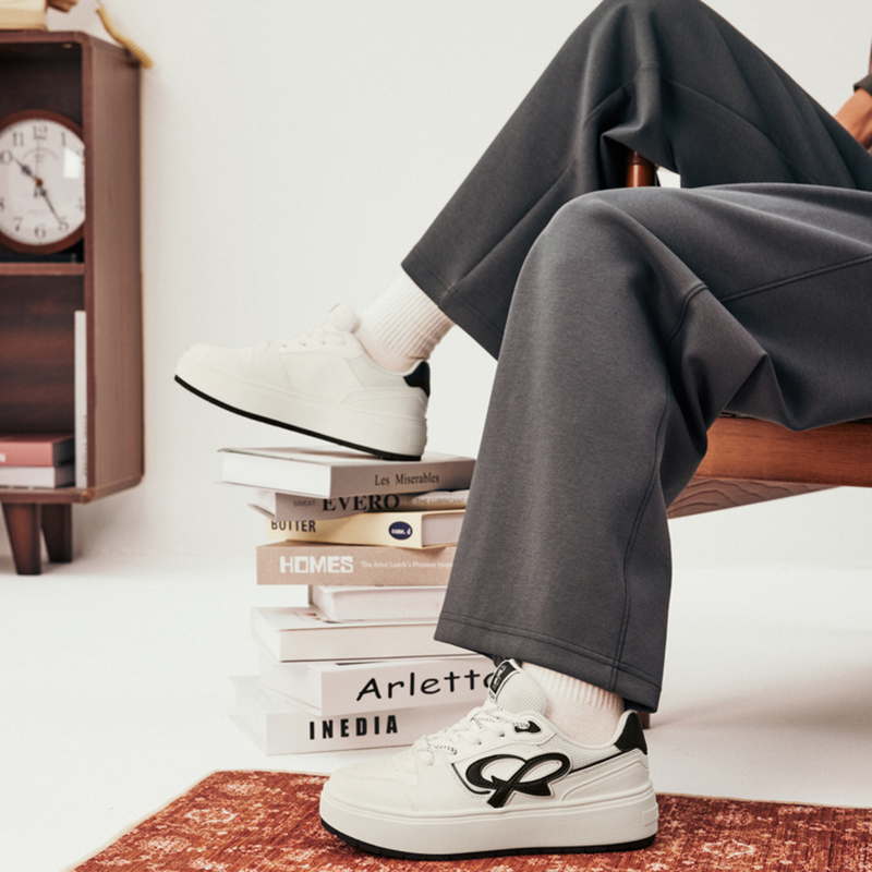 乔丹质燥女板鞋2026年春季新款【饼干鞋】商场同款QDL052261527