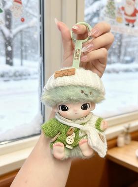 DIMOO娃衣DIMOO新品新生日记娃衣潮玩搪胶公仔衣服替换装绿色毛衣