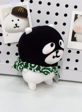 超萌可爱小偷娃衣套装13/10CM棉花娃娃自嘲熊cos服娃用夜行衣套装