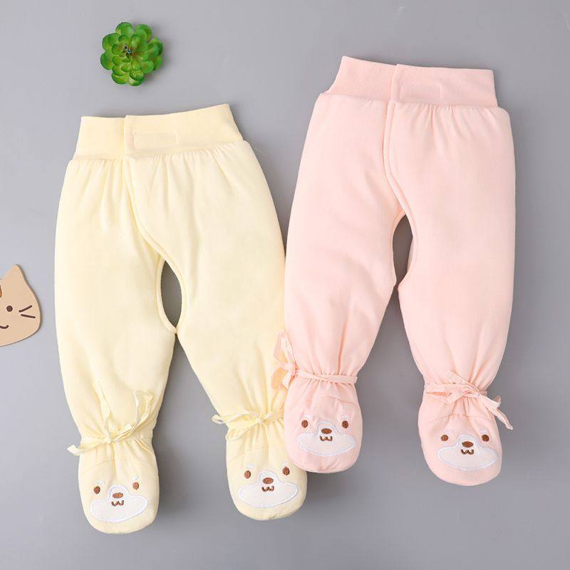 新生婴儿保暖包脚裤子秋冬季夹棉宝宝加厚魔术贴连脚护肚外穿棉裤,童装/婴儿装/亲子装,保暖裤,淘宝优惠券,粉丝福利购,淘宝优惠卷