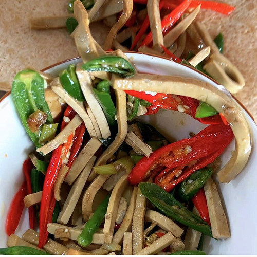 徐州特产辣椒炒豆干  老家豆干  260克一包