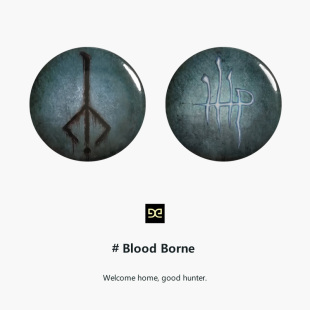 【悟空】血源周边游戏徽章誓言符文PS4老猎人挂饰吧唧