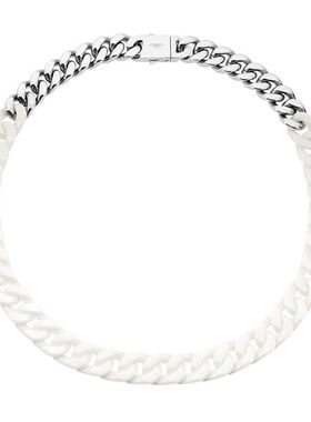 冷淡风拼接古巴项链嘻哈锁骨链