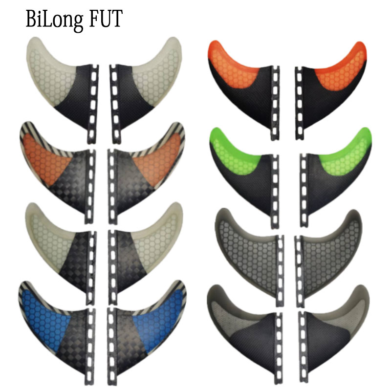 BiLong FUTURE Fin 1/2盒冲浪板尾鳍双后鳍碳纤维材质尾波板尾舵-封面