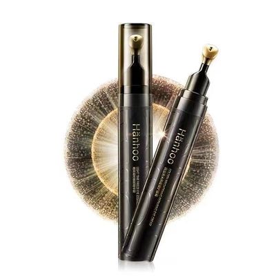 韩后鎏金亮采熬夜眼霜15ml钢笔按摩黑蜂胶黑眼圈袋细纹提拉紧致女