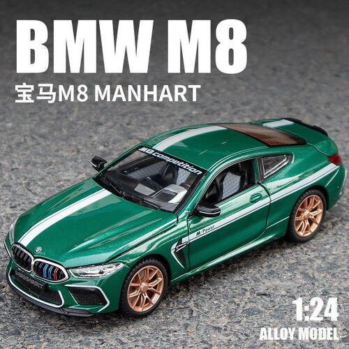 建元24合金车模型仿真宝马M8玩具