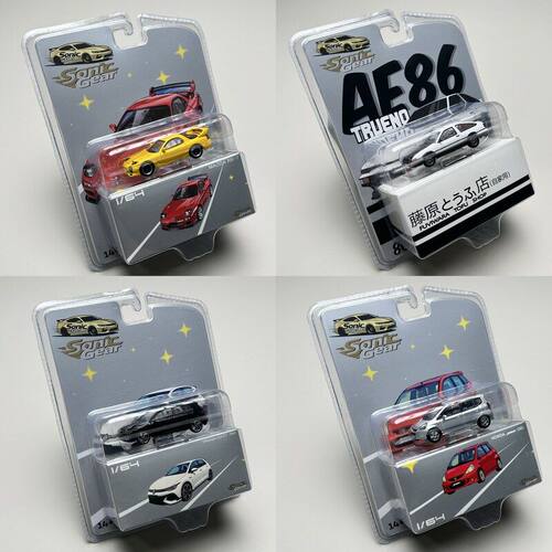 合金车模164马自达RX7高尔夫GTI