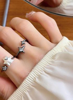 新款小众设计开口戒指