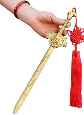 宇卓铜器纯铜剑黄铜七星剑未开刃