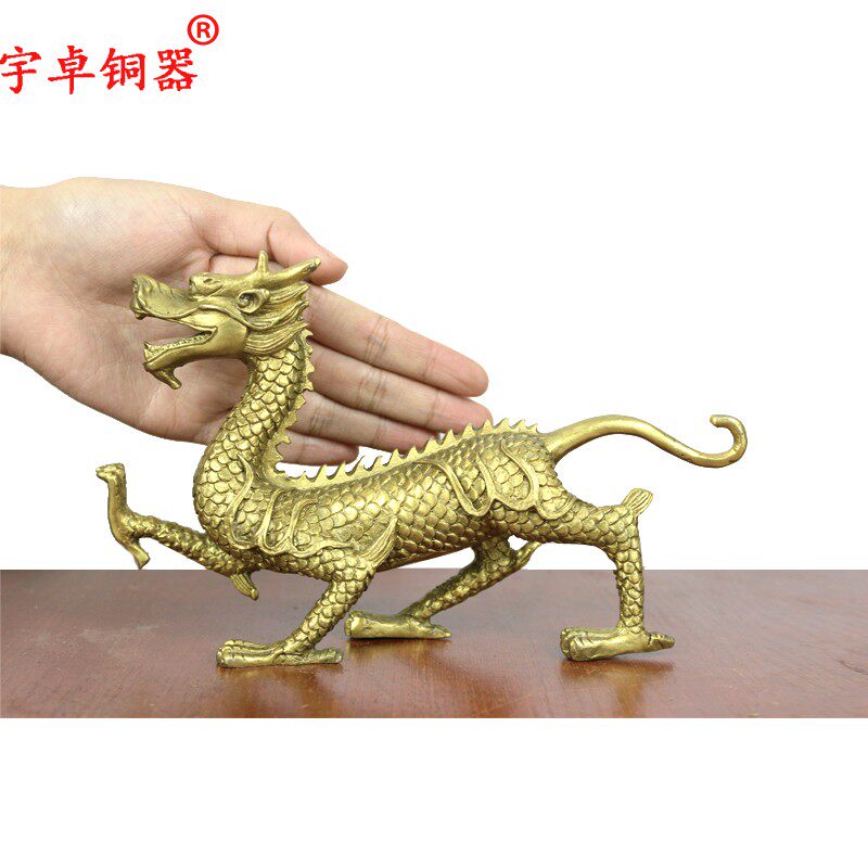 宇卓铜器纯铜四神兽黄铜四神兽青龙白虎玄武朱雀工艺品摆件