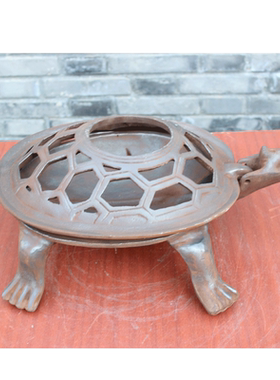 宇卓开盖炭火盆取暖工艺品香炉