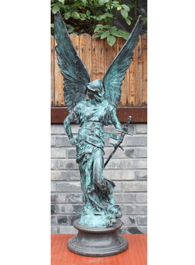 纯铜美女欧式风人物桌面家居装饰