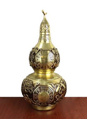 黄铜葫芦工艺品摆件家居装饰