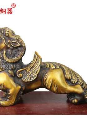 黄铜貔貅摆件工艺品