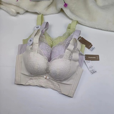 纤纤诱惑8821调整型内衣女小胸聚拢中厚款B杯防下垂收副乳文胸