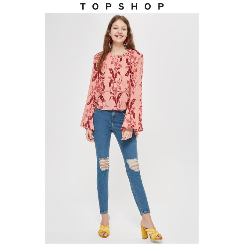 TOPSHOPJAMIEÖиßÑüÐÞÉí¸ßµ¯Ð¡½ÅÆÆ¶´Å®Å£×пã02K20NBLG
