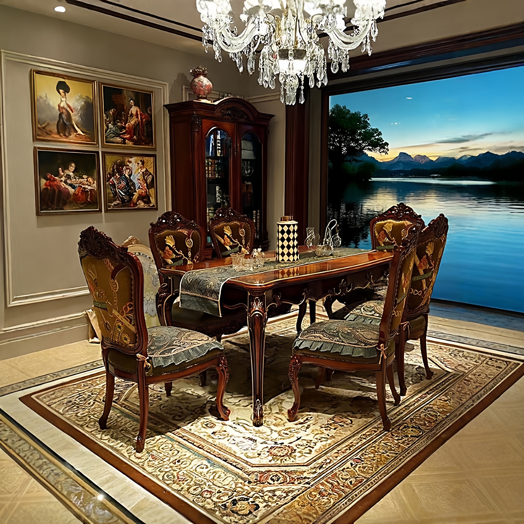 欧式餐椅垫2025款专用马蹄形坐垫