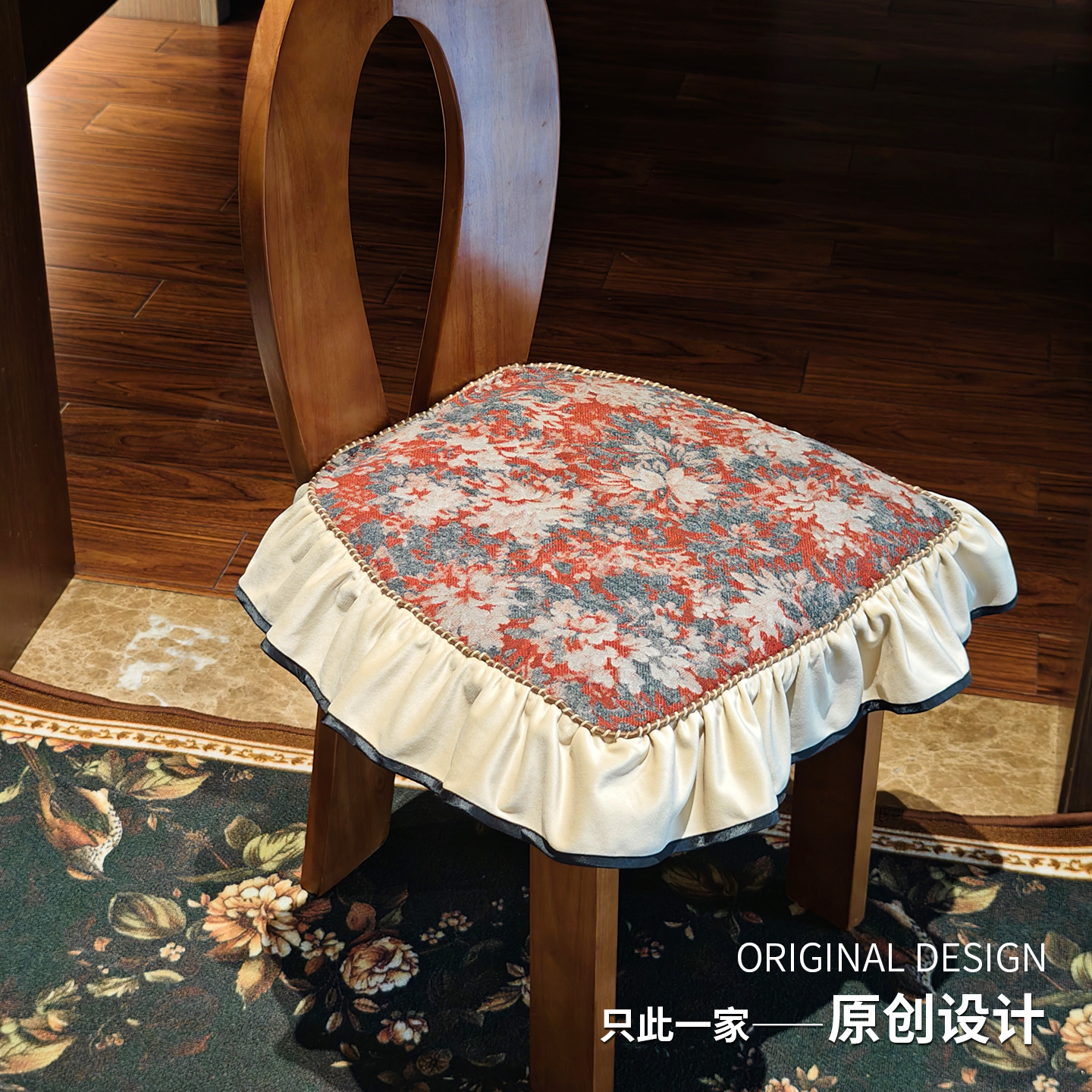 餐椅垫2025新款结婚红色椅子坐垫