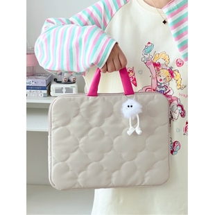 少女爱心11寸iPadpro平板保护套macbook内胆包14寸笔记本电脑包女