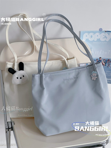 学生手提上课包通勤托特包