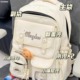 多隔层大容量书包女休闲旅行百搭双肩包初中女生高中学生电脑背包