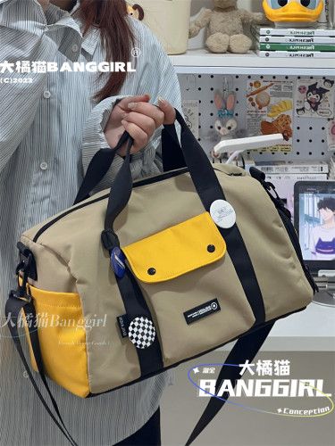 训练游泳健身包收纳斜挎背包男潮