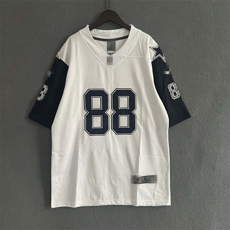 美式复古橄榄球服短袖T恤